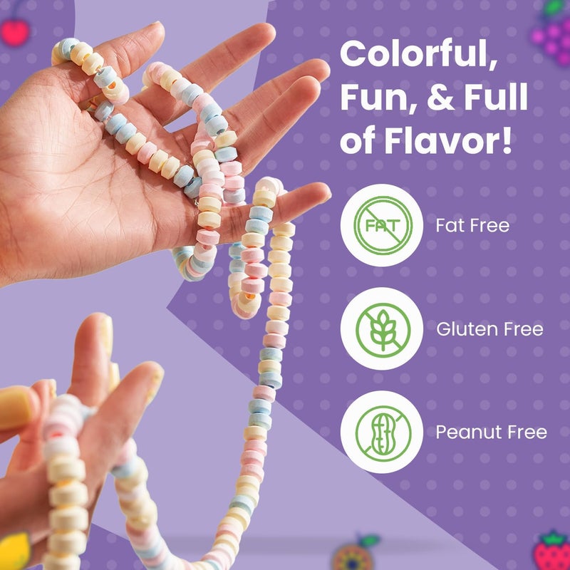 Smarties Candy Necklace - Fun Fruit Flavored Treats - Image 2